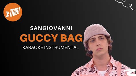 sangiovanni canta l'inedito Gucci Bag ad Amici 20 (testo)